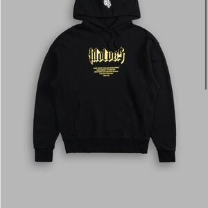 NWT DARC SPORT NEVER BACK DOWN "DAKOTA" HOODIE IN BLACK